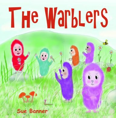 The Warblers The Warblers book cover depicting colourful small creatures